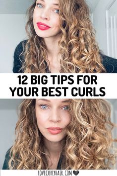 Tips For Curly Hair, Healthy Curly Hair, Perfect Curly Hair, Curly Hair Styling, Curly Hair Drawing, Curly Hair Photos, Curly Hair Updo, Bangs Curly