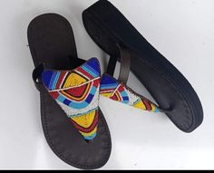 I just added a new item to eBay, Multicolored slippers,Wedge sandals, African sandals,Beaded sandals, Women shoes! #eBay #eBaySeller Sandals Colorful, African Sandals, Comfortable Wedges Sandals, African Shoes, Mens Slide Sandals, Sandals Resorts, Mens Shoes Sandals, Comfortable Wedges, Leather Sandals Handmade