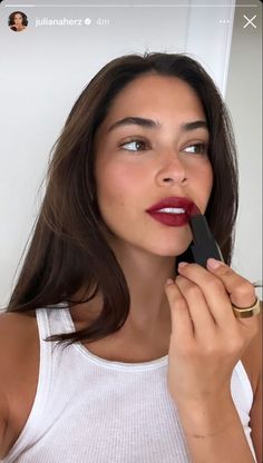 Aesthetics Nails, No Make Up Make Up Look, Inspo Makeup, Creamy Lipstick, Fall Beauty, Smink Inspiration, Braut Make-up, Makijaż Smokey Eye, Satin Lipstick