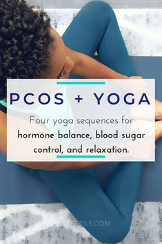 PCOS Yoga hormone balance insulin resistance blood sugar anxiety Yoga Hormone Balance, Yoga Series, Medical Training, Insulin Resistance, Hormone Balancing, Yoga Sequences, Yoga Videos, Fertility