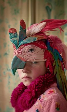 Art Costume, Masks Art, Diy Costumes, Costume Design, Kids Costumes, Headdress, Halloween Diy, Textile Art, Fancy Dress