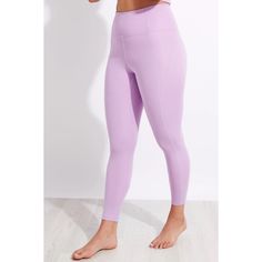 New Girlfriend Collective 7/8th Compressive High Waist Lilac Leggings Size Medium Retail $88 High Rise Compressive Fit Interior Waist Pocket Wide Supportive Waistband 79% Recycled Polyester 21% Spandex Nwt And Comes From Smoke Free Home. No Try Ons, Trades Or Holds Snug Fit Solid Bottoms For Pilates, Snug Fit Solid Color Yoga Pants, Purple Compressive Yoga Tights, Spring Full Length Leggings For Pilates, Spring Full-length Leggings For Pilates, Snug Fit Athleisure Yoga Bottoms, Compressive Leggings For Yoga, Spring Season, Compressive Purple Gym Pants, Purple Athleisure Yoga Tights