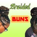 Goddess Braid Bun, Beads Hairstyles, Hairstyles Buns, Burgundy Box Braids, Crazy Hairstyles, Braids French, Black Hair Bun