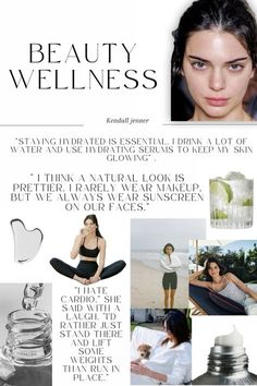 Kendall Jenner Self Care, Models Routine, Kendall Jenner Skincare, Kendall Jenner Lifestyle, Supermodel Beauty Secrets, Supermodel Diet, Model Tips, Modeling Tips