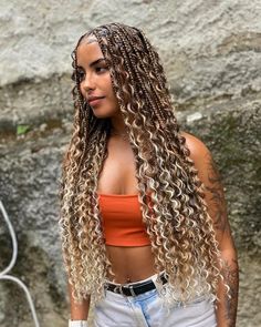 Hair • Instagram Ombre Blonde Braids, Blonde Ombre Braids, Short Braid Hairstyles, Ombré Blonde, Short Braid, Ombre Box Braids, Fav Hairstyles, Braiding Hair Colors, Cornrows Natural Hair