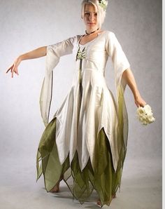 Green Wedding Dresses, Fairy Dresses, Fairy Wedding