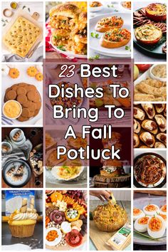 the best dishes to bring to a fall potluck