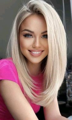 Low Maintenance Hairstyles, Blond Hairs, Buttery Blonde, Glitter Tattoo, Platinum Blonde Hair, Blonde Beauty, Great Hair, Blonde Hair Color