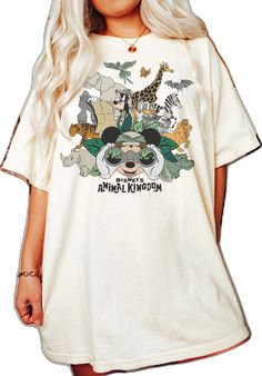 Disney Animal Kingdom, Disney Animals, Vintage Disney, Matching Shirts, Family Matching, Buy Vintage, Animal Kingdom, Disney, Animals