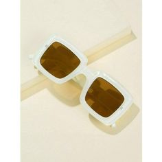 These are the hottest trending white frame sunglasses especially if you live in spring/summer weather. Your perfect eye candy statement to staple any look. UV 400 Protection Size: Adult, One Size Fit All Color: White Frame/Brown Lens White Frame Sunglasses, Chic Sunglasses, Acrylic Frame, Brown Lens, Perfect Eyes, Acrylic Frames, Trendy Necklaces, Mobile Photography, Boho Women