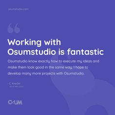 the cover of working with osmustudio is fantastic