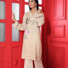 Nishat Pakistani Women’s Kurta Nwt Size Medium Armpit To Armpit Is 21 Inches Length Is 39 Inches Matching Mask Included Top Only 25 % Cotton 75 % Pv Pakistani Women, Tunics, Tunic Tops, Womens Tops, Mask, Size Medium, Women Shopping, Quick Saves