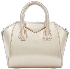 High-end Gold Tote Bag, Luxury Handheld Satchel With Silver-tone Hardware, High-end Gold Double Handle Bags, High-end Gold Bags With Double Handle, Luxury Metallic Shoulder Bag For Evening, Chic Metallic Shopping Bags, High-end Gold Tote Shoulder Bag, Luxury Metallic Shoulder Bag For Daily Use, Metallic Leather Bag For Shopping