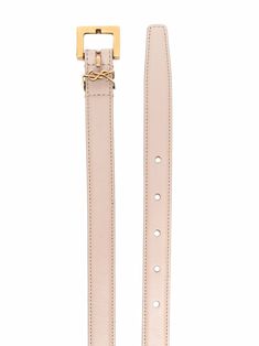 This belt is all about understated elegance with a hint of modern flair, perfect for tying together any outfit effortlessly. Crafted with care, it feels as good as it looks, adding that subtle touch of sophistication you didn’t know you needed. Trust me, it's the kind of piece that makes you wonder how you ever lived without it. Made from luxurious beige calfskin Adjustable square buckle in chic bronze-tone metal Stylish YSL loop detail Height: 2cm Season: FW24 Made in Italy Composition: 100% Ca Leather Monogram, Ysl Logo, Leather Cap, Dark Beige, Beach Tote Bags, Buckle Belt, Sneaker Heels, Mens Sandals, Leather Jewelry