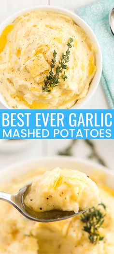 the best ever garlic mashed potatoes recipe