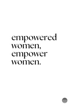 an advertisement for women's clothing with the words, emo - powered women, emopower women