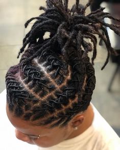 #womenlocstyles #shortlocstyles #dreads #womenlocs #womenlocstyles✊🏾 Dread Hairstyles Braids, Retwist Locs Style Updo, Latest Dreadlocks Styles Black Women, Latest Dreadlocks Styles 2023, Dread Styles Women, Dread Updos For Black Women, Long Dreadlock Styles For Women, Loc Styles For Short Hair Dreadlocks, Dreadlock Styles For Women Black Locs