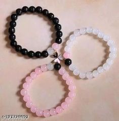 Bff Jewelry For 3 Best Friend Bracelets, Three Best Friends Bracelets, Friendship Bracelets For 3 Friends, Bracelets For 3 Best Friends, Matching Friendship Bracelets Beaded, Bff Bracelets Diy, Bracelet Ideas For Couples, Trio Friendship Bracelets, Couple Bracelet Ideas