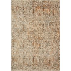 The rug is a new kind of classic with beautiful old-world designs. World Menagerie Rug Size: Rectangle 5'3" x 7'9" | Brown;beige;rust Rectangle 5'3" x 7'9" Area Rug - World Menagerie Varena Power Loom Ivory / Brown Rug 93.0 x 63.0 x 0.25 in orange / redPolyester | Wayfair Moody Color Palette, Loloi Rugs, Orange Area Rug, Round Area Rugs, Luxury Rug, Persian Area Rugs, Orange Rugs, Brown Rug, Traditional Area Rugs