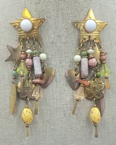 Festival Outfits Boho, Maximalist Earrings, Funky Jewellery, Whimsical Accessories, February 2023, Fantasy Jewelry