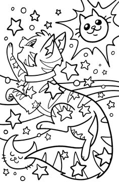 Space galaxy stars moon kitty cat pet free coloring colouring page Cat Colouring Sheet, Free Lisa Frank Coloring Pages, Age Reggresion Coloring Pages, Nostalgic Coloring Pages, 2000s Coloring Pages, Little Coloring Pages, Coloring Pages Y2k, Lisa Frank Coloring Pages, Lisa Frank Coloring Books