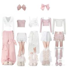 K-pop Soloist Outfits Ideas, Pink K Pop Outfits, Pink Idol Outfits, Cute Kpop Stage Outfits, Cute K Pop Outfits, Pink Kpop Outfit, Kpop Concert Outfits, Pink Concert Outfit Ideas, V Outfit