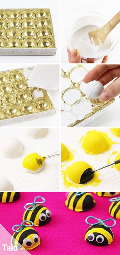 how to make egg cartons for bees