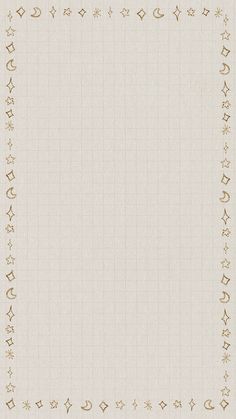 a beige and gold border with small decorative designs on the edges, along with an ornate design in the middle