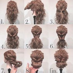 Сохранённые фотографии | 1 503 фотографии Topknot Tutorial, Hair Trends 2024, Hair Updos Tutorials, Easy Updo Hairstyles, Prom Hairstyles For Short Hair, Curly Hair Updo, Curly Hair Styles Easy, Bun Hairstyle, Punk Hair