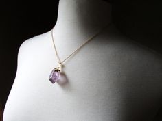 Raw amethyst is a classic in the world of gemstones. It is one of the more affordable stones with the most vibrant natural spectrum of purple tones. I have this necklace in both tiny crystals and large crystals, and a few different chain lengths 💟 **This listing is for only one necklace Each large crystal pendant measures approximately 1 inch in length.💜 Each small amethyst measures between 1/4 and 1/2 inch in length 💜 The chain for ThIs necklace measures 18 inches in length. You can purchase Purple Faceted Amethyst Crystal Necklaces, Purple Faceted Amethyst Crystal Necklace, Spiritual Faceted Amethyst Crystal Necklace, Purple Faceted Crystal Necklaces For Gifts, Elegant Amethyst Crystals For Healing, Faceted Amethyst Pendant Crystal Necklace, Purple Crystal Necklace, Amethyst Crystal Necklace, Jewelry Purple