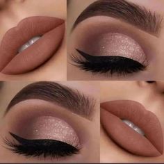 Eyes Makeup Tutorial, Smokey Eyeshadow, Birthday Makeup, Glitter Eye Makeup, Makeup Tutorial Video, Glamorous Makeup, Fancy Makeup, Makeup To Buy