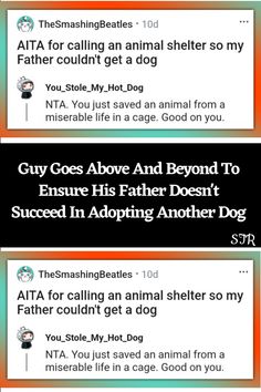 two twitter posts with the same caption for each person's dog, and one has