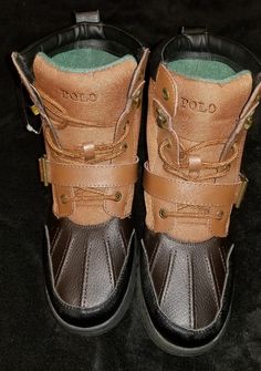 Never Worn, Only Tried On Ralph Lauren Polo Boots. Polo Boots Men Outfits, Polo Boots Men, Polo Boots, Boots Men Outfit, Winter Hiking Boots, Polo Ralph Lauren Shoes, Polo Ralph Lauren Kids, Ralph Lauren Leather, Ralph Lauren Green