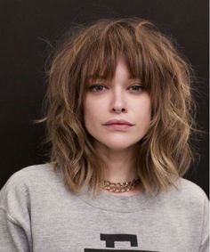 Mid Length Hair Edgy, Medium Shag Side Part, Shaggy Messy Haircuts, Shaggy Shoulder Length Hair Straight, Short Shag With Bangs Thick Hair, Short Shag With Bangs Fine Hair, Short Modern Shag, French Shag Haircut, Short Shag Bob