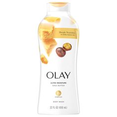 BEAUTIFUL, HEALTHY SKIN YOU CAN SEE AND FEEL - Reveal beautiful, healthy-looking skin with Olay Ultra Moisture Body Wash with Shea Butter. Now formulated with Olay's Vitamin B3 Complex, it hydrates to plump surface skin cells, locking in natural moisture. Our advanced formula, with Shea Butter and Olay moisturizers, indulges skin to leave it spa-soft and touchably smooth. IMPROVE YOUR SKIN: Improve skin 3x better* *vs the leading body wash after 14 days, based on clinical moisture retention. IND Olay Moisturizer, Sensitive Skin Body Wash, Skin Improvement, Body Conditioner, Body Shampoo, Skin Science, Shea Body Butter