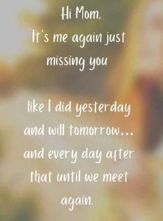 an image of a woman's face with the words, it's me again just missing you like i did yesterday and every day after that until we meet again again