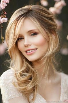 mediumlength hairstyles, effortless hairstyles, elegant hairstyles Side Updos For Medium Length Hair, One Sided Hairstyle Wedding, Mardi Gras Hair, Light Bangs, Hair Projects, Pixie Bob Haircut, Blonde Layers