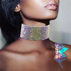 Sparkly rhinestone chocker. Made with class crystals. Qty: 1 pc Width: 2 inches (5 cm) Snap closure.  Size: Please select your neck circumference. Ballroom Necklace, Ballroom Jewelry, Dance Necklace, Dance Jewelry, Rhinestone Choker, Ballroom Dance, Choker Necklaces, Ballroom, Snap Closure