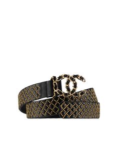 Ceinture cuir, agneau & métal doré-noir - CHANEL Womens Belt Buckles, Jewelry Chanel, Chanel Brand, Chanel Official, Chanel Official Website, Fashion Belts, Chanel Jewelry