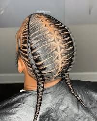 Braids Designs, Men's Braids, Twist Ideas, Cornrow Styles For Men, Job Goals, Cornrow Styles