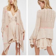 #ad Great shopping ideas for Free People Oversized Cardigan �All Washed Out� Sweater in Sand Small, Fashion Women's Sweaters Asymmetrical Cardigan, Knit Cardi, Knitted Long Sleeve, Waterfall Cardigan, Boho Sweater, Tie Front Cardigan, Open Front Sweater, Oversized Cardigan, Free People Sweaters