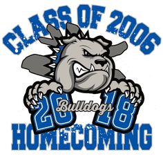 T-Shirt Design - Bulldogs Homecoming (cool-742b2) Homecoming Shirts - Custom Homecoming T-Shirts - Homecoming Shirt Design Ideas Custom School Shirts, Alumni Tshirt Design Ideas, Alumni Shirts