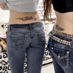 Tramp Stamp Tattoos, Fits Aesthetic, Fitness Inspo, Rock Revival Jean, Fashion Inspo Outfits, Style Me