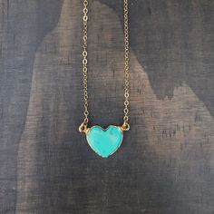 Turquoise Heart Gold Necklace // Turquoise Heart Necklace // Authentic Turquoise Heart Necklace - Etsy Turquoise Heart-shaped Jewelry Gift, Turquoise Heart Charm Jewelry, Turquoise Heart-shaped Jewelry For Gift, Turquoise Heart Necklace For Gift, Turquoise Jewelry With Heart Charm For Gift, Turquoise Heart Necklace Perfect As Gift, Turquoise Jewelry With Heart Charm As Gift, Heart-shaped Turquoise Jewelry For Gift, Heart-shaped Turquoise Gemstone Necklace