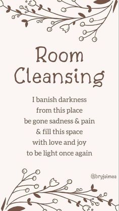 Cleansing Magic, Room Cleansing, Smudging Prayer, Bad Energy, Witch Spirituality