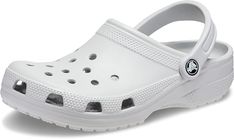 Crocs for Women and Men: Comfortable Classic Clogs, easy to clean with soap and water.

Lightweight and Fun: Features Iconic Crocs Comfort and ventilation ports for breathability.

Sizing: Order a size down for a better fit.

Designed to Fit: Slip-on with pivoting heel straps for a secure fit.

Personalization: Add Jibbitz charms to express your style. Crocs For Women, Crocs For Men, Comfortable Shoes For Women, Crocs Crocband, Orthopedic Shoes, Crocs Classic Clogs, Women's Crocs, Most Comfortable Shoes, Shoes For Women