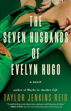 the seven husbands of evelyn hubo is shown in this cover art for an upcoming novel