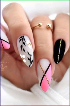 Elevate your style with these 15 sizzling summer nail designs of 2025! Perfect for beginners and nail art enthusiasts alike. #SpringNails #ColorfulNails #NailArtInspo Nail Art For Beginners, Art For Beginners, Colorful Nails, Spring Nail Art, Black Nail, Heart Nails, Nail Designs Spring, Beauty Nail, Floral Nails