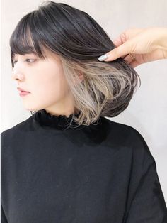 Two Color Hair, Hidden Hair Color, Hair Color Underneath, Peekaboo Hair, Hair Color Streaks, Hair Streaks, Short Hair Color, Dye My Hair, Hair Inspiration Color