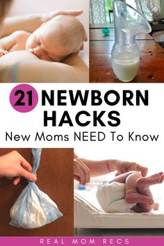 newborn hacks for new moms need to know what they are doing and how to use them